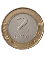 Lituânia 2 Litas 1999