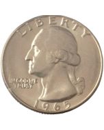Estados Unidos da América ¼ dólar 1965 FC -  Washington Quarter