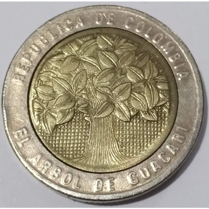 Colômbia 500 Pesos 2004