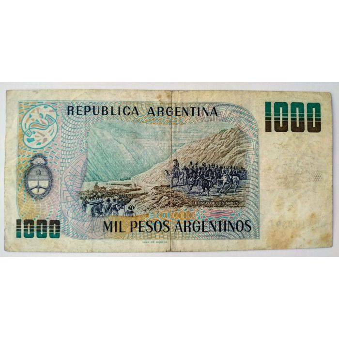 Argentina 1000 Pesos Argentinos - MBC