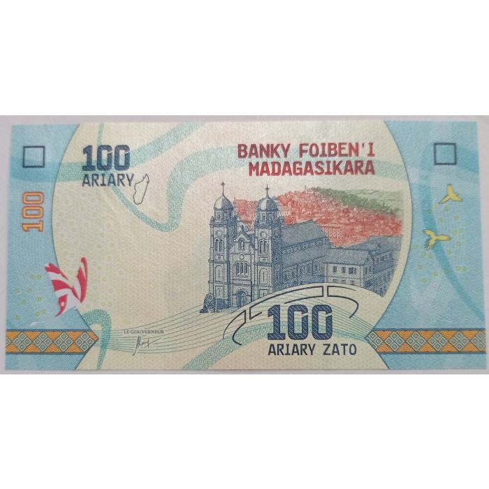 Madagascar 100 Ariary 2017 FE