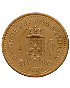 Antilhas Holandesas 1 Gulden 2009