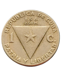 Cuba 1 Cent 1958
