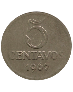 Brasil 5 Centavos 1967