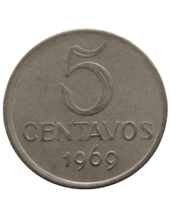 Brasil 5 Centavos 1969