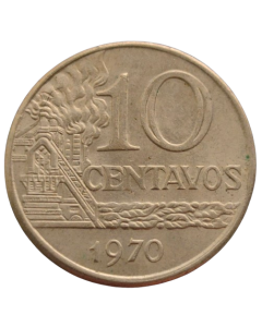 Brasil 10 Centavos 1970