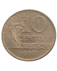 Brasil 10 Centavos 1967