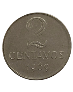 Brasil 2 Centavos 1969