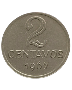 Brasil 2 Centavos 1967