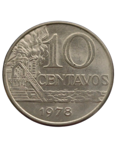 Brasil 10 Centavos 1978