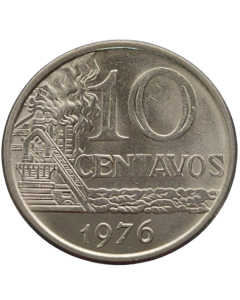 Brasil 10 Centavos 1976