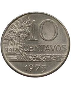 Brasil 10 Centavos 1975