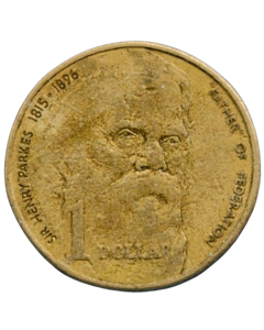 Austrália 1 Dólar 1996 - 100º Aniversário - Morte de Sir Henry Parkes