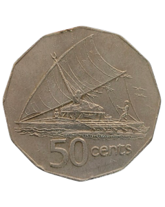 Fiji 50 Cents 1975