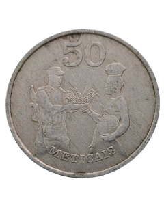 Moçambique 50 Meticais 1986