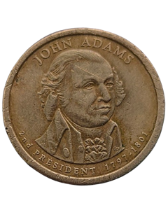 Estados Unidos 1 Dólar 2007 - Presidente dos EUA - John Adams (1797-1801)