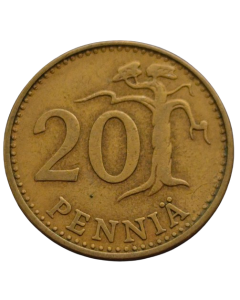 Finlândia 20 pennya 1963