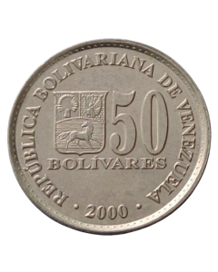 Venezuela 50 Bolívares 2000