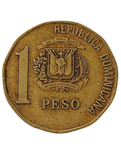 República Dominicana 1 Peso 2002