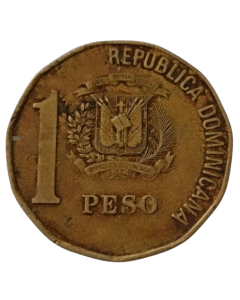 República Dominicana 1 Peso 2002