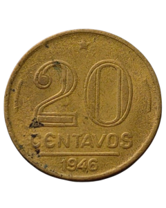 Brasil 20 Centavos 1946