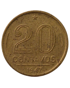 Brasil 20 Centavos 1947