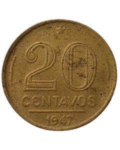 Brasil 20 Centavos 1947