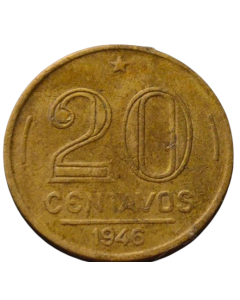 Brasil 20 Centavos 1946