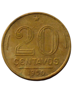 Brasil 20 Centavos 1950