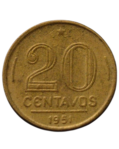 Brasil 20 Centavos 1951