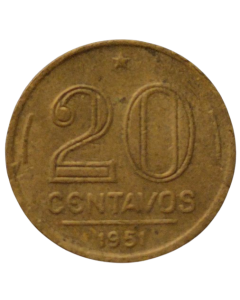 Brasil 20 Centavos 1951