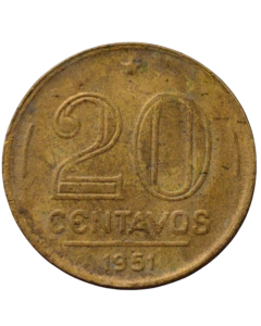 Brasil 20 Centavos 1951