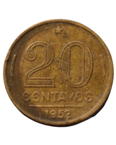 Brasil 20 Centavos 1952