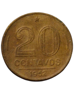 Brasil 20 Centavos 1952