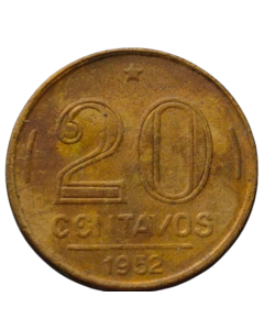 Brasil 20 Centavos 1952