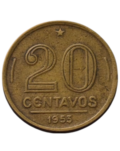 Brasil 20 Centavos 1953