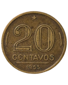 Brasil 20 Centavos 1953