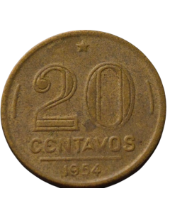 Brasil 20 Centavos 1954