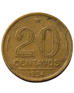 Brasil 20 Centavos 1954