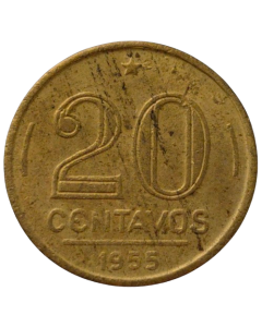 Brasil 20 Centavos 1955