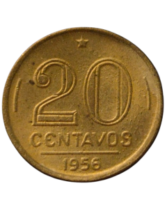 Brasil 20 Centavos 1956