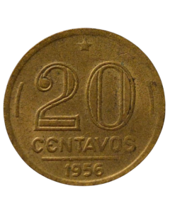 Brasil 20 Centavos 1956