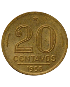 Brasil 20 Centavos 1956