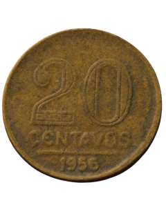 Brasil 20 Centavos 1956