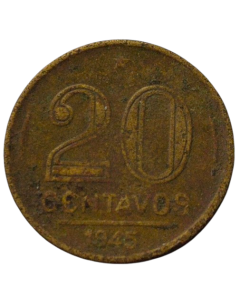 Brasil 20 Centavos 1945