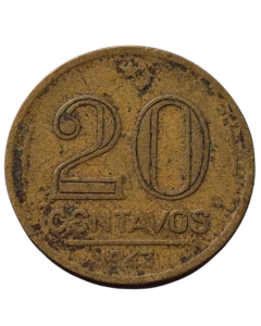 Brasil 20 Centavos 1943