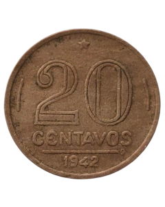 Brasil 20 Centavos 1942