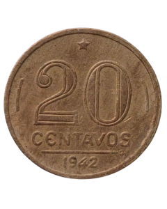 Brasil 20 Centavos 1942