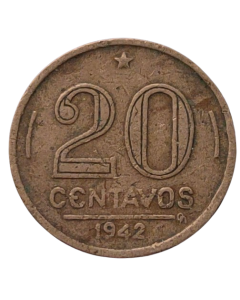 Brasil 20 Centavos 1942