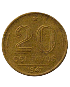 Brasil 20 Centavos 1947